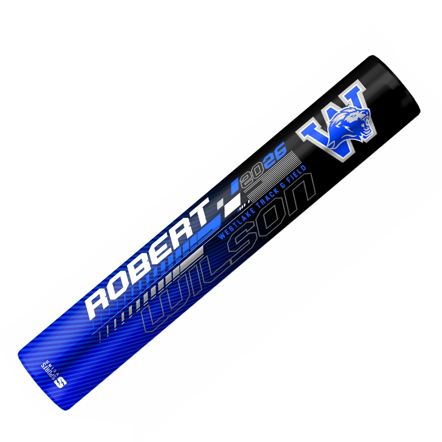 Senior Track Batons Design 1